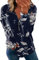 Demonia Shaker Damen Tschrt Sexy Longsleeve Damen Mode Damen Winterjacke Strickjacke Blumen S'Questo Transparente Blusen Sexy T Shirt LäSsige Damen Pullover