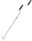 EJWOX Strumento aeratore per Compost, Strumento Manuale per Compost e miscelazione, per bidoni per Compost all'aperto, Strumento Rotante per Compost in Acciaio Inox