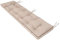 Bankauflage für Gartenbank, Polsterauflage, Sitzkissen, Bankkissen, Bankpolster mit 8 cm Dicke Polsterung, Auflage für Bänke, Made in EU - 180x40 cm - beige