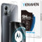 Yenwen Vetro Temperato Compatibile con Motorola Moto G14, 2 Pezzi Vetro Temperato Pellicola Protettiva + 2 Pezzi Pellicola Fotocamera, Antigraffio, Durezza 9H, Senza Bolle