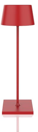 Palmina 842, Led Tischlampe Dimmbar,4400mah Led Tischlampe Kabellos,IP54-Schutz,Lampe Für Den Innen-/Außenbereich,Geeignet Für Abendessen,Lesen, Schlafzimmer,Garten Und Vieles Mehr/Roségold