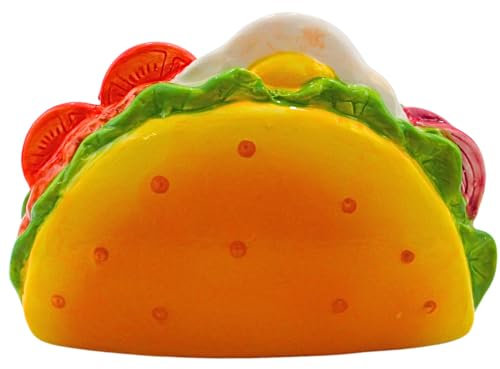 Dekohelden24 Keramik Spardose als Taco - Dönerspardose - Saving-Box, Größe L/B/H: ca. 17 x 12 x 7 cm
