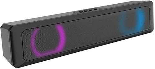 VipMan PC Speakers, Wired USB+ Computer Speaker Bar Stereo Subwoofer Bass Speaker Surround Sound Box for PC Laptop TV Tablet