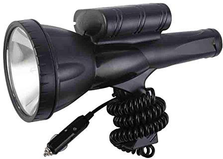 Hochleistungs-Xenon-Suchscheinwerfer, HID-Xenon-Glühbirne, Hand-Taschenlampe, 3000 m Reichweite, IPX3 wasserdicht, geeignet für Outdoor-Sportarten, Scheinwerfer-Taschenlampe (65 W), schön (35 W)