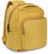 Boziee Klein Rucksack Damen Canvas Cityrucksack Rucksäcke Daypacks,Rucksackhandtaschen Kinderrucksäcke für Schule Travel Arbeit Damen Mädchen Teenager Unisex (Canvas, Gelb)