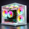 GameMachines HyperCube Snow Edition - Gaming PC - AMD Ryzen 7 5700X - GeForce RTX 5060 Ti - 1TB SSD - 32GB DDR4 - WLAN - Win 11 Pro
