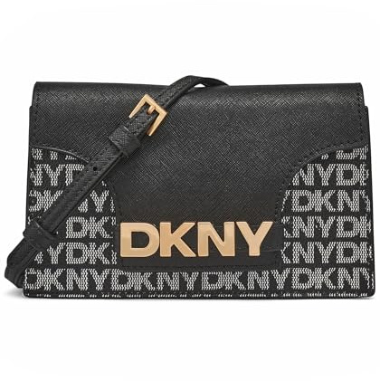 DKNY Avril Damen Clutch mit Stringen, 1 Stück