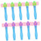 Amosfun Quietschender Hammer Gavel Spielzeug Für Kinder 10pcs Set Mini Hammer Spielzeug Für Jungen Mädchen Spielen Lernen