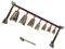 HEMOTON Antikes Glockenspiel Deko Vintage Musikinstrument aus Legierung Miniatur Glocken Retro Chinesisches Glockenspiel Dekorative Percussion für Musikliebhaber