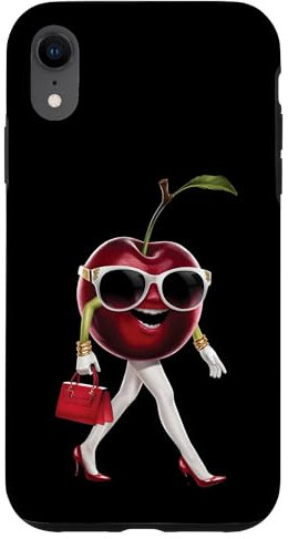 Women Fruits Cherry Case for iPhone XR