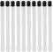 Partuto 10pcs 150mm Tire Valve Extension Universal Plastic 180 Degree Tyre Valve Inflation Adapter for Car Motorcycle RV Truck Bike