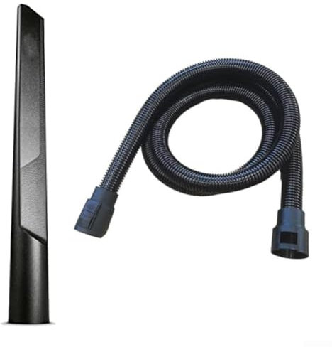 Honseadek Herramienta de grietas, manguera extra larga para aspiradoras Karcher NT20 30 WD1 WD2 WD3, WD4 WD5 WD6, manguera flexible con puños giratorios duales, parte 2.863-305.0 (3,5 m)