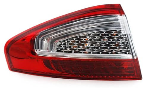 Auto Rückleuchten für Ford Mondeo Fusion 2011-2012, Bremslicht Blinker Links Rechts Heckleuchte Rücklicht Rückleuchte Rücklichter Ersatz Zubehör,C/Left Outside