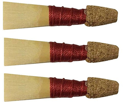 Marke New Bombarde Chanter Blätter/Bombarde Chanter Reed Spanisch Zuckerrohr rot 3 PCS