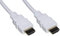 LINK - CAVO HDMI 1.4 CON ETHERNET 4Kx2K CONTATTI DORATI RAME MT 5 COLORE BIANCO