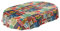 Wachstuchtischdecke abwaschbar Garten Tischdecke Wachstuch Rund Oval Eckig Indoor Outdoor Retro Cafe USA Amerika Style Oval 240x140cm