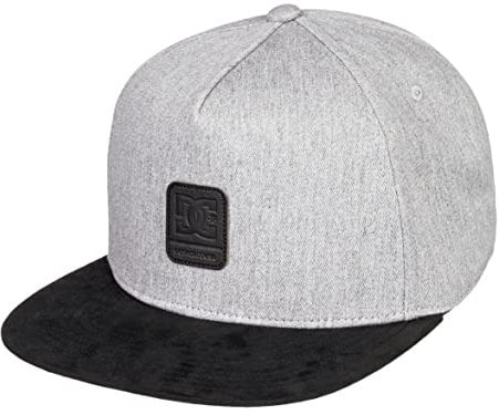 DC Shoes Herren BRACKERS Kappe, Steel Gray-Heather, One Size