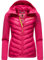 Navahoo Giacca da donna leggera trapuntata con cappuccio, Colore: rosa., S