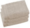 De Witte Lietaer Contessa Luxe Gästehandtücher, Baumwolle, 40 x 60 cm, Sandbeige, 3 Stück