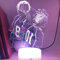 Haikyuu LED-Nachtlicht Anime Kozume Kenma Lampe Kinder Geburtstag Geschenk für Schlafzimmer Dekor Haikyuu Kenma Illusion Licht - 7 Farben Touch