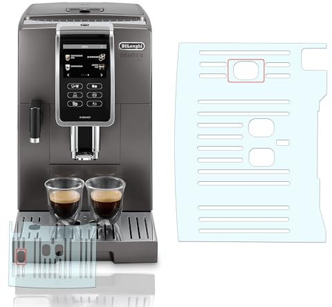 Abtropfblech Kratzschutz geeignet für DeLonghi Dinamica Plus 356.57-356.77
