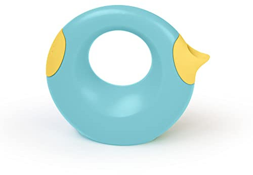 Quut Cana Large Kinder Gießkanne - Vielseitiges Badespielzeug und Gartenarbeit-Spielzeug, Geburt, Förderung Kreativer Outdoor Spiele, Geeignet ab 1 Jahr (Blaue Banane, 0.5L)