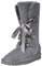 Shenduo Donna Stivali Invernali con Alti da Neve Impermeabile Classici Metà polpaccio Stringata Grigio D5118 38EU