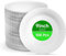 Tezraftaar Biodegradable 100 Disposable Paper White Plates – Party and Wedding Plates for Hot and Cold Foods Microwave - (9 inch, 23cm) (Pack of 100)