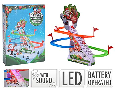 Kinder Weihnachtszene mit Bewegung