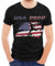 YuanDiann Qatar Football World Cup T Shirts Fans Cheer On Sport Training Mens Womens Printing Short Sleeve Crew Neck Stretch Casual Breathable Tee Shirt USA 1# L