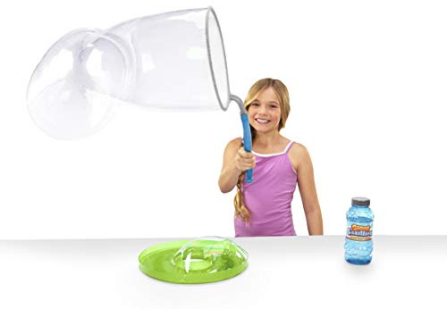 Gazillion - Baguette à Bulles géantes avec 2 litres Solution à Bulles, Bleu, Vert