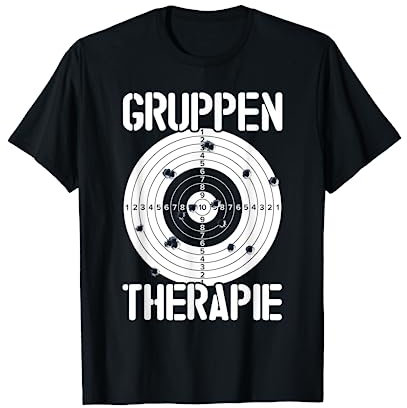 Gruppentherapie Sportschießen Sportschützen T-Shirt