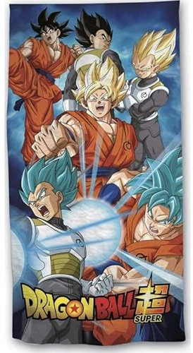 arlis Strandtuch Dragon Ball Super oder Badetuch, 70 x 140 cm (Strandlaken – B)