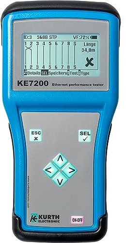 Kurth KE 7200 LAN/Netzwerk-Tester