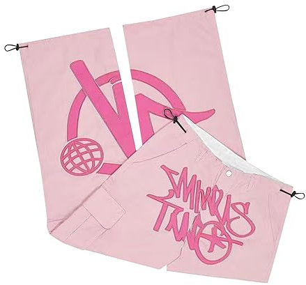 Minus Two Cargo Hose | Cargo Hosen Männer Y2k | Baggy Jeans Streetwear | Freizeithose Hip Hop Hose Herren | 2024 Harajuku Cargohose Jogginghose Weite Hose | Minus-Two Cargo Y39K Herren | Straight Hose