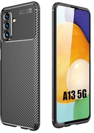 betterfon Hülle Kompatibel mit Samsung Galaxy A13 5G / A04s | Handyhülle Silikon Back Cover Case für Galaxy A13 5G / A04s TPU Bumper | Schwarz