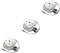 DOITOOL 3 Pz Cuffie cablate universali auricolare auricolari cuffia telefonica kawaii tappi per le orecchie forniture telefoniche cuffia portatile toni della cavo delle cuffie trucco