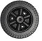 2 ruote per griglia, per carrello, multifunzionali, per barbecue, diametro esterno 152 mm, altezza 40 mm, diametro foro 8-10 mm (nero)