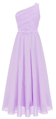 Yruioon Mädchen Kleid Festlich Hochzeitskleid Blumenmädchenkleid Chiffon Sommerkleid