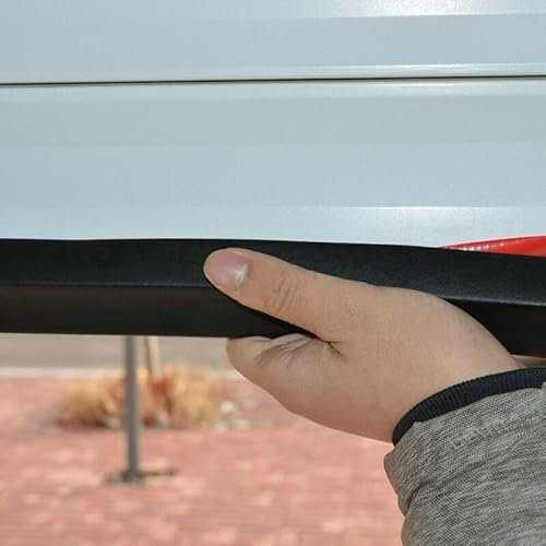 Daaxing Tira de goma para sellado lateral de puerta de garaje, tira eléctrica para puerta de garaje, adecuada para contenedores, decoraciones, puertas, marcos de varias aplicaciones (1 m)