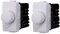 Elettrico Store Interruttore Dimmer, Regolatore Variluce 100-1000W, Compatibile con Bticino Matix, Bianco