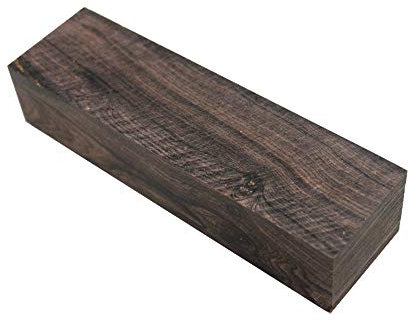 Selectable Wood Turning Blanks, Knife Scales,Handles,Woodworking Project Kits (153mmx40mmx30mm, Dalbergia Melanoxylon)