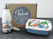 GRAZDesign Brotdose und Trinkflasche Set für Jungen personalisiert mit Namen aus Edelstahl 350ml | Geschenk zur Einschulung (Dinosaurier Welt)