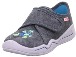 Superfit Jungen BENNY Hausschuh, Grau 2030, 35 EU