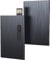 64GB Memoria USB Tarjeta de Crédito Empresarial Pendrive Uflatek USB 2.0 USB Memoria Negro Memorias Flash Drive Forma de Tarjeta de Crédito Novedad Pen USB Carcasa de Metal Externo Data Sticks