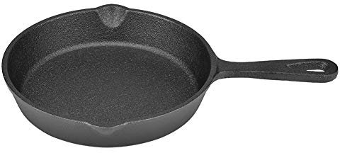 Greensen Frying Pan with Handle Heat Resistant Non Stick Omelette Pan Induction Pans Saucepans Skillet, Cast Iron Skillet 6