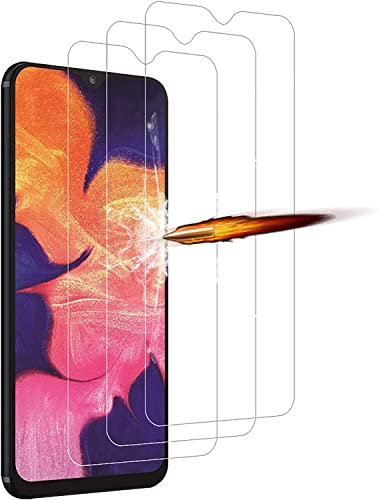 【Lot de 3】 Verre Trempé Compatible avec Samsung Galaxy A10, Film Protection écran - Anti Rayures - sans Bulles d'air -Ultra Résistant (HD Ultra Transparent) pour Samsung Galaxy A10