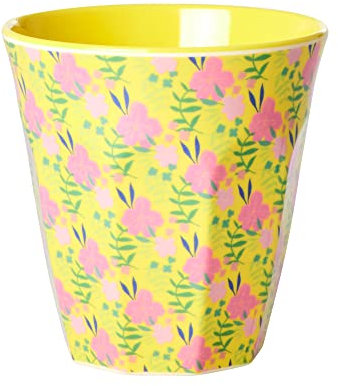 Rice Mittlere Melamintasse - Blau - Sunny Days Print