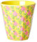 Rice Mittlere Melamintasse - Blau - Sunny Days Print
