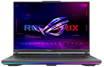 ASUS ROG Strix G16 Gaming Laptop Intel Core i7-13650HX 2.6GHz 16 WUXGA IPS 165Hz 16GB RAM 1 TB SSD NVIDIA GeForce RTX 4060 8GB GDDR6 Windows 11 Home - G614JV-N3075W